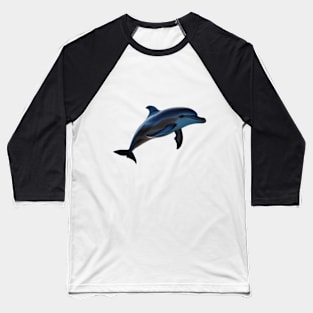 Silky Dolphin Baseball T-Shirt